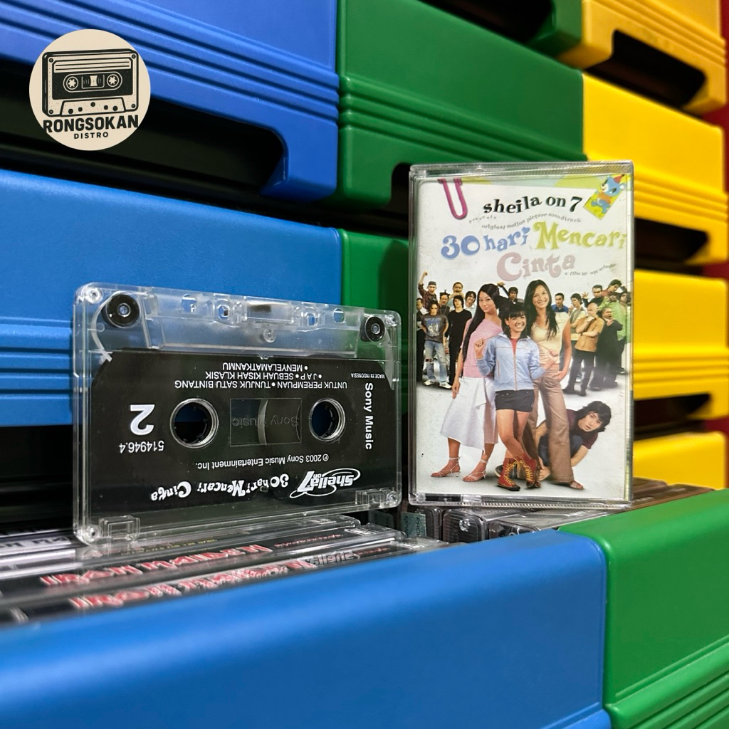 Kaset Pita SHEILA ON 7 30 HARI MENCARI CINTA (SONY MUSIC)