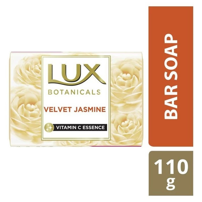 LUX SABUN BATANG VELVET JASMINE KUNING 100GR