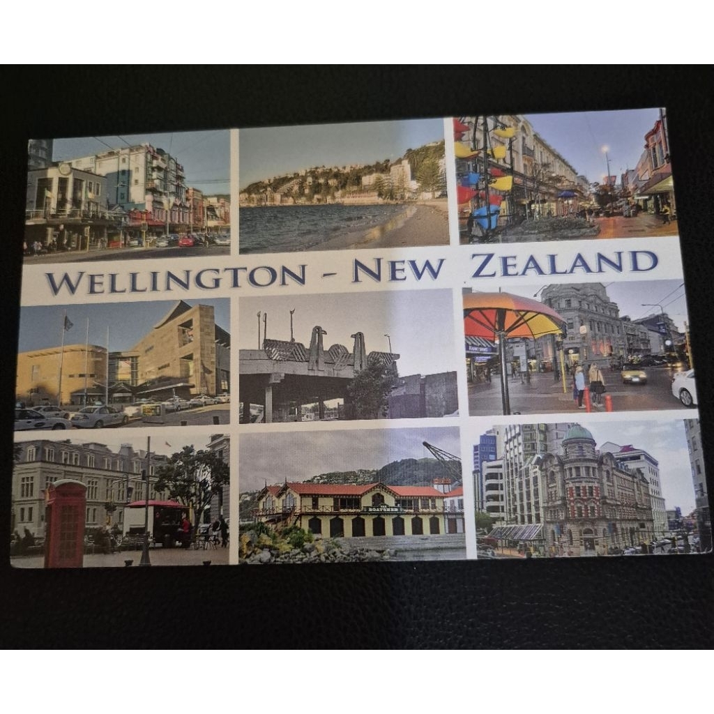 

kartu pos selandia baru/wellington new zealand postcard