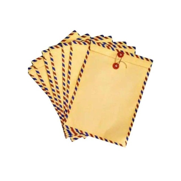 (10 PCS) Map Coklat / Amplop Coklat Tali 310 Ukuran Folio / Map Lamar Kerja