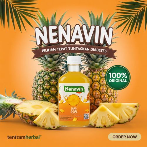 

NENAVIN Cuka Nanas Atasi Gula Darah 100% Original BPOM 300ml