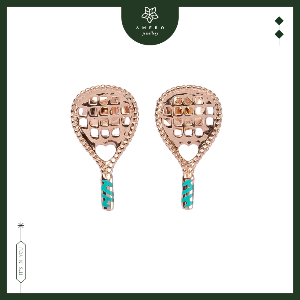 Anting Emas 17K Jolly Rally JRE-40 Amero Jewellery