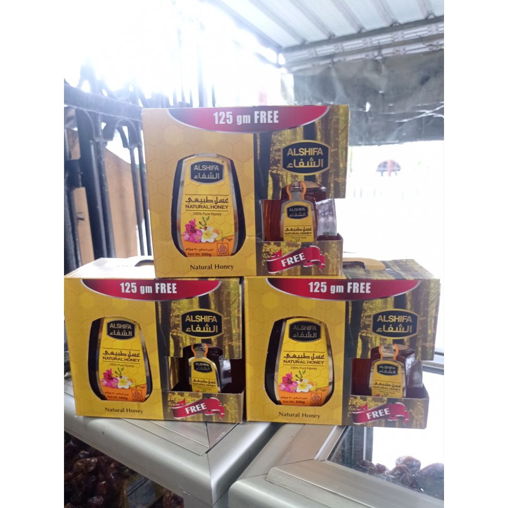 

Madu Al shifa Paket 500gr Free 125gr