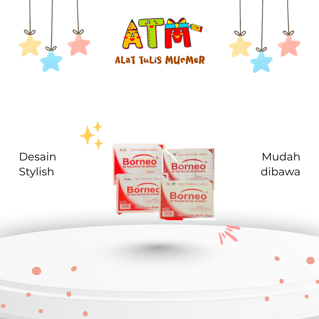 

Label Harga/Stiker Harga/Pricetag/Label Harga Borneo