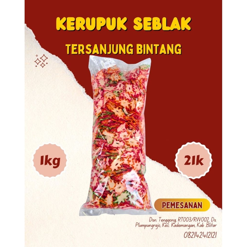 

kerupuk Seblak tersanjung bintang