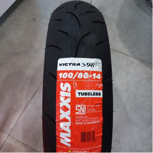 Maxxis Tubeless VICTRA 100/80-14 Vario 150 Matic || Maxxis VICTRA Tubeless Ban Motor Matic Ring 14