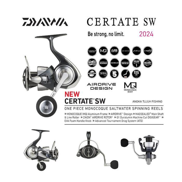 REEL SPINNING DAIWA 24 CERTATE SW | REEL SALTWATER