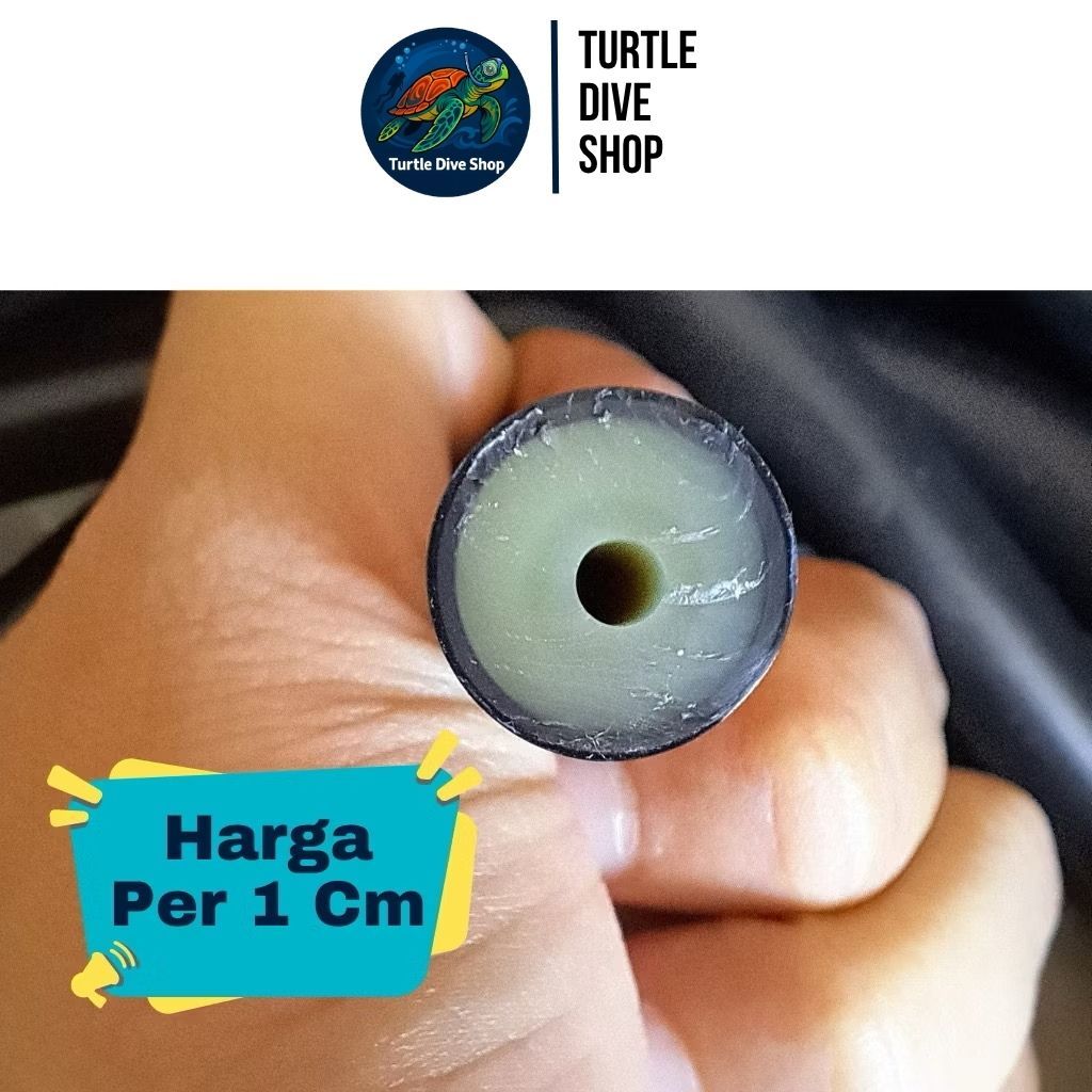 Rubber Speargun Full Black 14mm Per 1 Cm karet panah ikan 14 mm Karet Speargun karet panah ikan kare