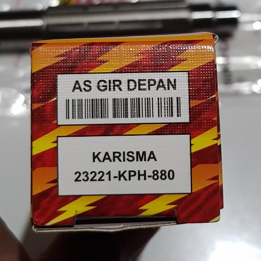 As Gir Depan Tokaido As Gear Depan Karisma Supra X 125