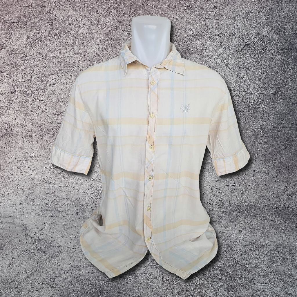 Baju Kemeja GUESS - Size XL / Lebar Dada 56 cm - Original - Second