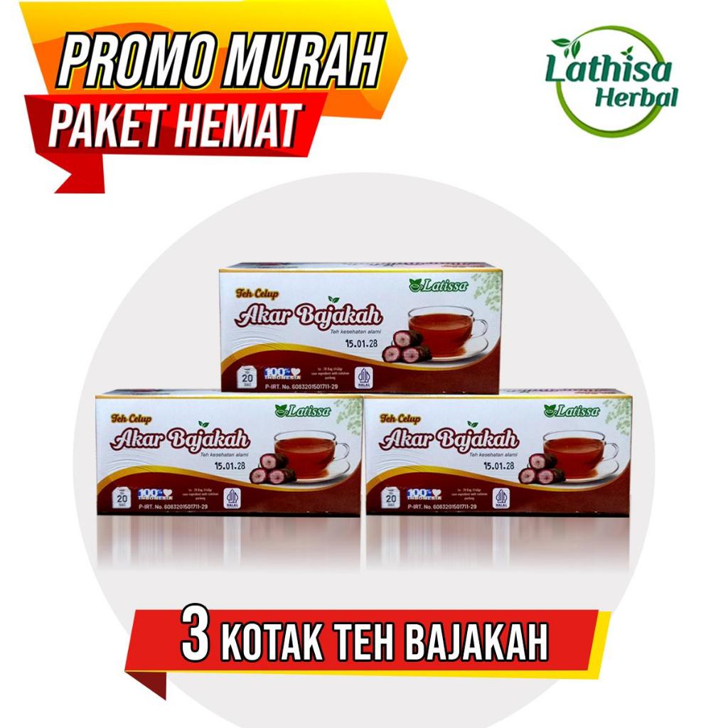 

PAKET MURAH 3 BOX TEH CELUP AKAR BAJAKAH LATISSA