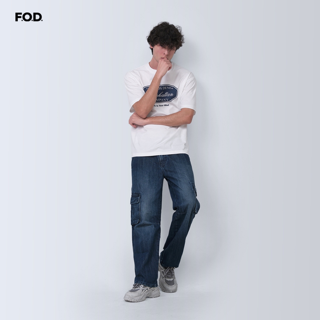 FOD Kaos Pria Mind Offwhite