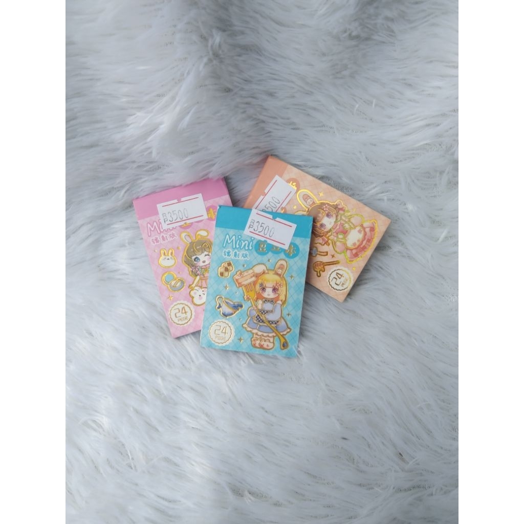 

Mini Stiker - Isi 24 Lembar| Alat Tulis Sekolah | Murah