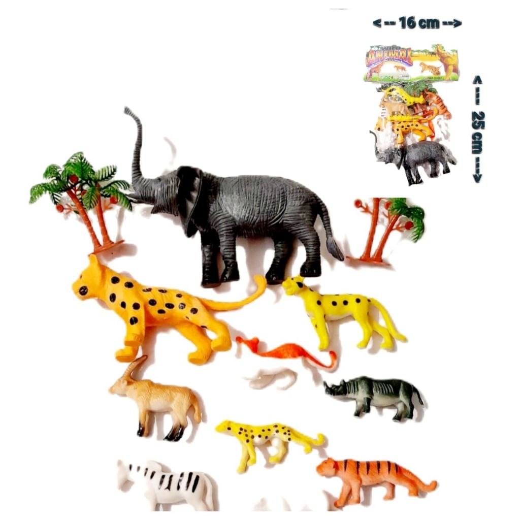 Mainan Hewan Animal KTG Wild Animal