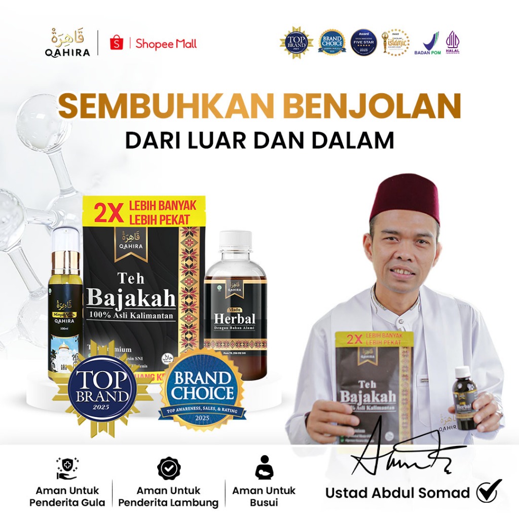 Qahira Herbal Kempeskan Benjolan Di Leher Sudah BPOM Aman Tanpa Efek Samping