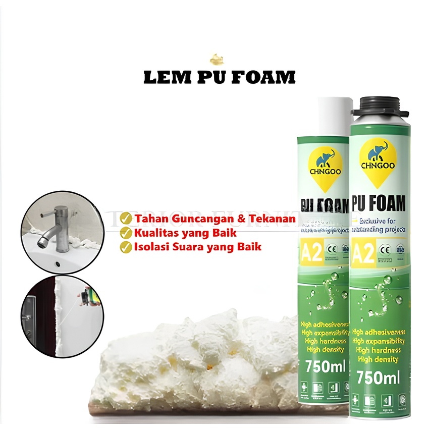Semprotan Spray Peredam Suara Celah Pintu Rumah Cairan Mengisi Celah Dinding