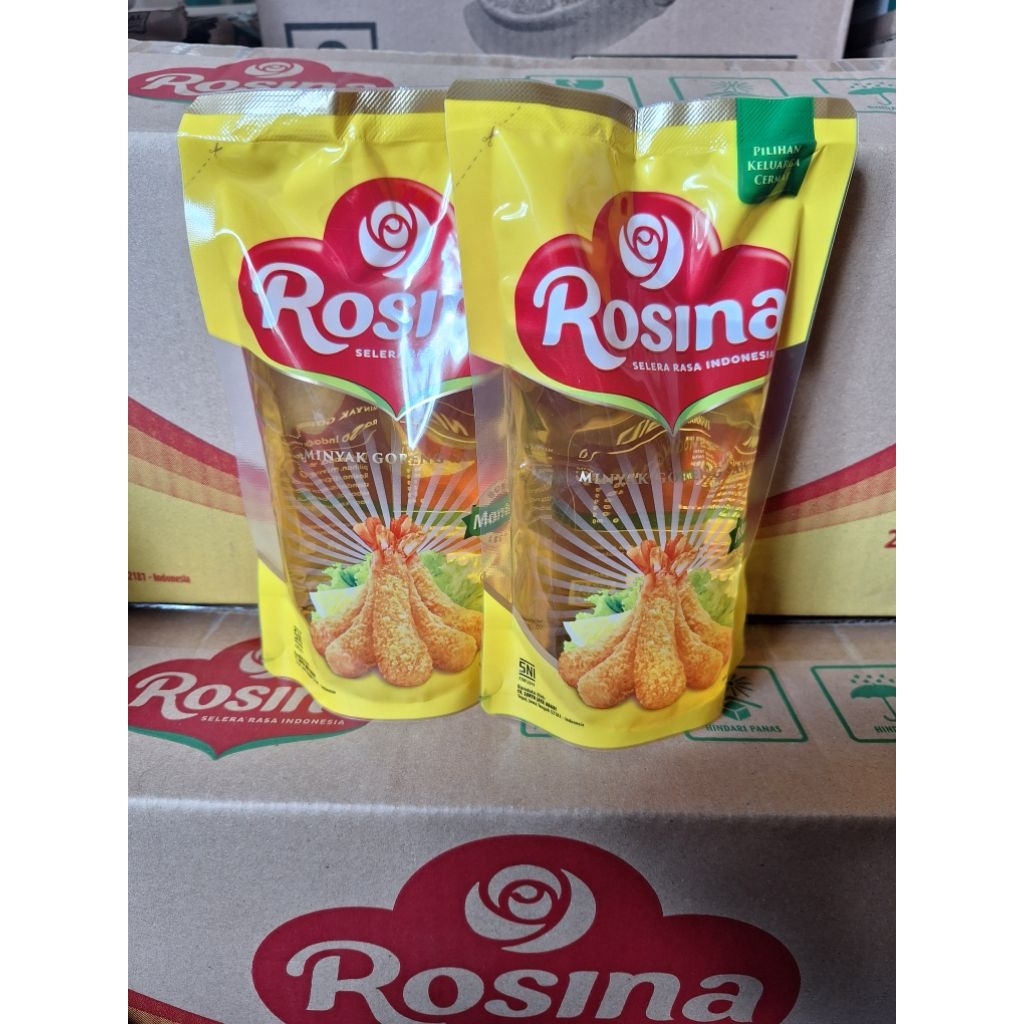 

Minyak Goreng Rosina Pouch 400ml 1Dus isi 24pcs)