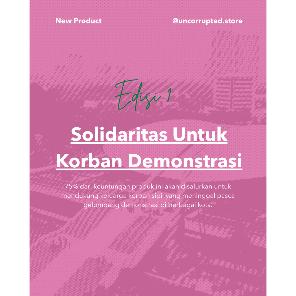 T-shirt #Reset Indonesia // Uncorrupted Store