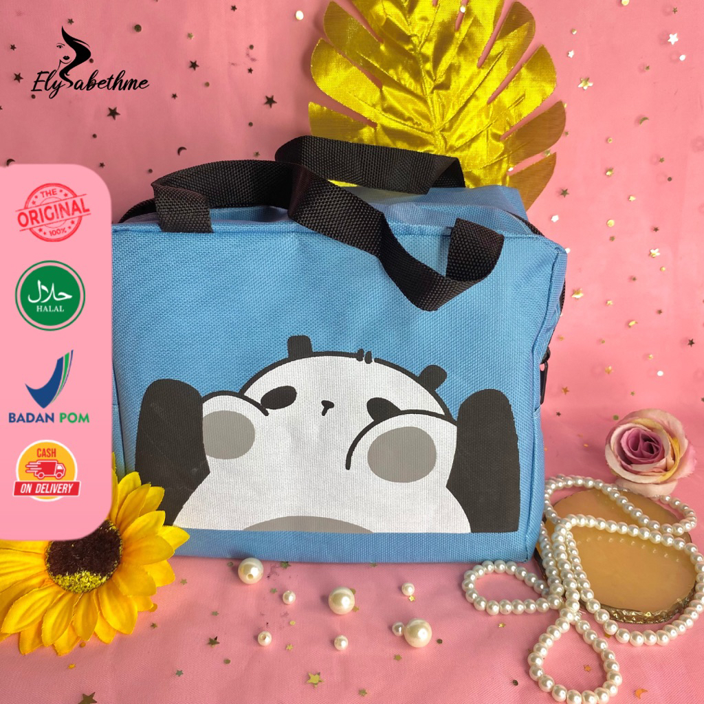✿ELYSABETHME✿ Tas Bekal Makanan buat anak sekolah tempat bekel piknik kantor