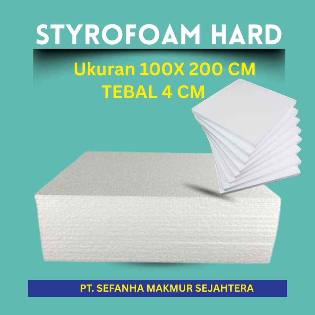 

Styrofoam Dummy Kotak / Busa / Gabus / Styrofoam ukuran 100x200cm