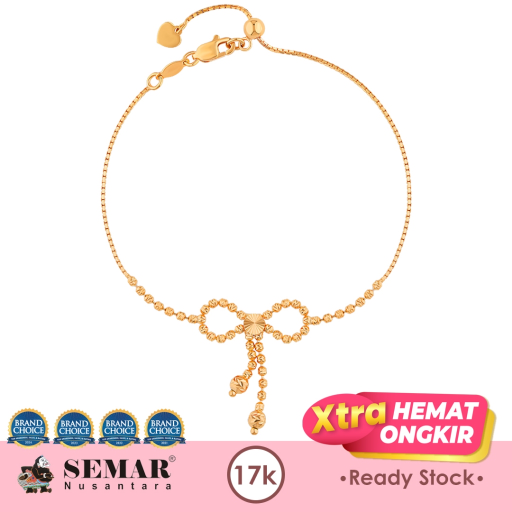 Gelang Emas Dylan Coquette Gold 17K Semar Nusantara