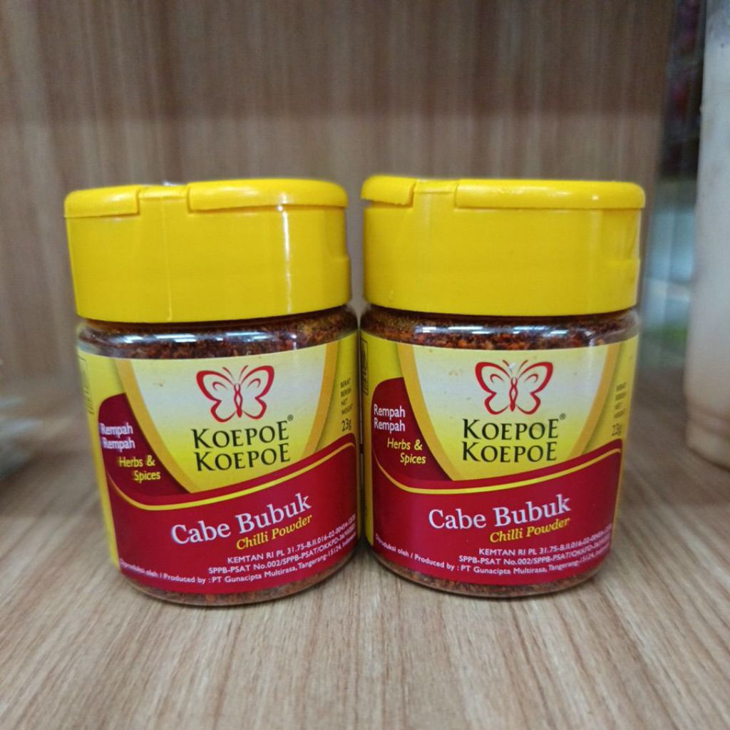 

cabe bubuk koepoe "23 gr