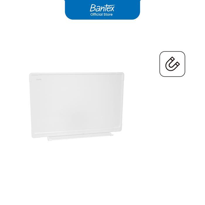 

Bantex Papan Tulis Putih Magnetik / Whiteboard Ukuran 30 x 45 cm BJ6601