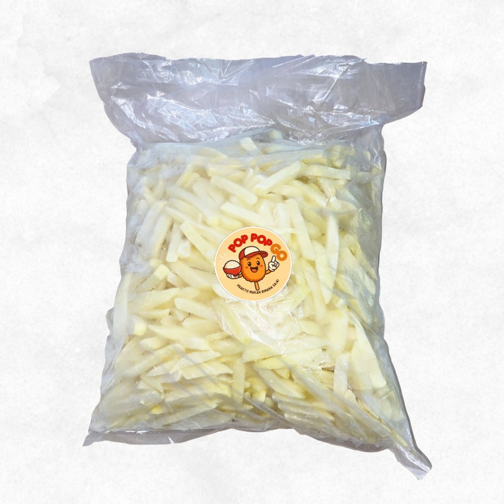 

Kentang Goreng Beku Siap Masak 2,5 KG - Poppopgo