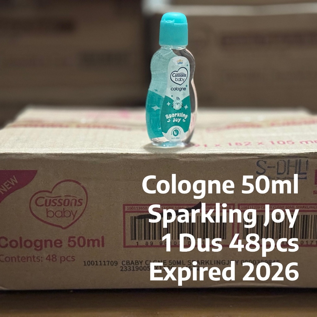 Cussons Baby Cologne 50ml 1 Dus Minyak Wangi Bayi Perfume Bayi