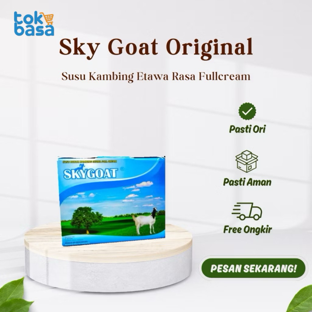 

Skygoat - Susu Kambing Etawa Rasa Original Isi 10 Sachet