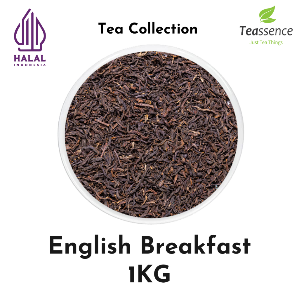 

English Breakfast Black Tea Premium / Teh English Breakfast Premium Bulk 1KG