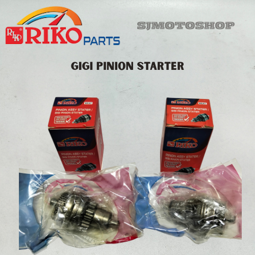 Pinion Assy Starter / Gigi Pinion Starter Beat Karbu Riko Parts