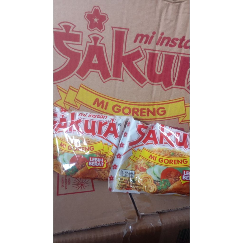 

mie instan sakura goreng 1 dus