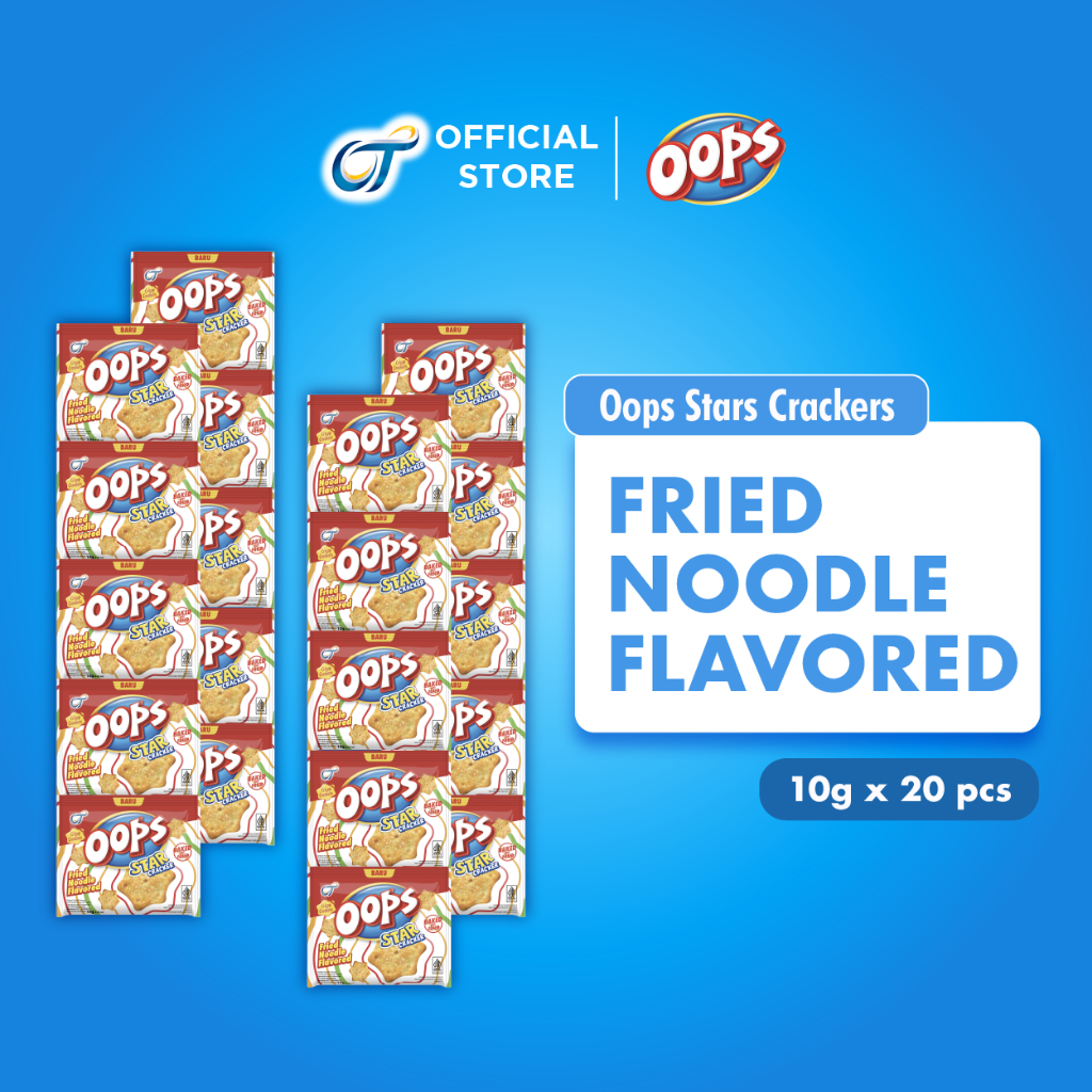 

Oops Star Cracker Mie Goreng 10 Gr (2 Renceng)