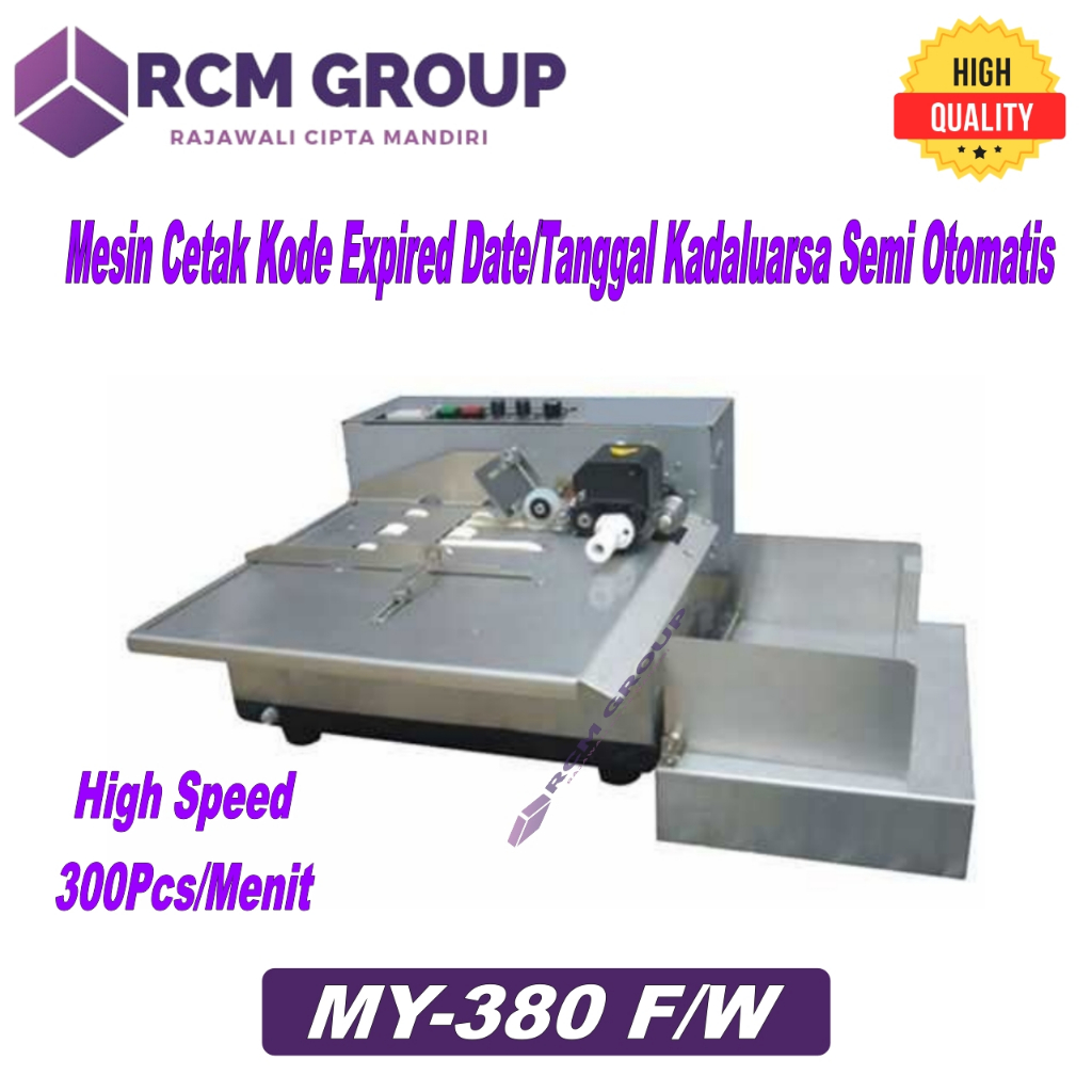 Mesin Coding MY-380 F/W Cetak Tanggal Kadaluarsa Expired Date Otomatis