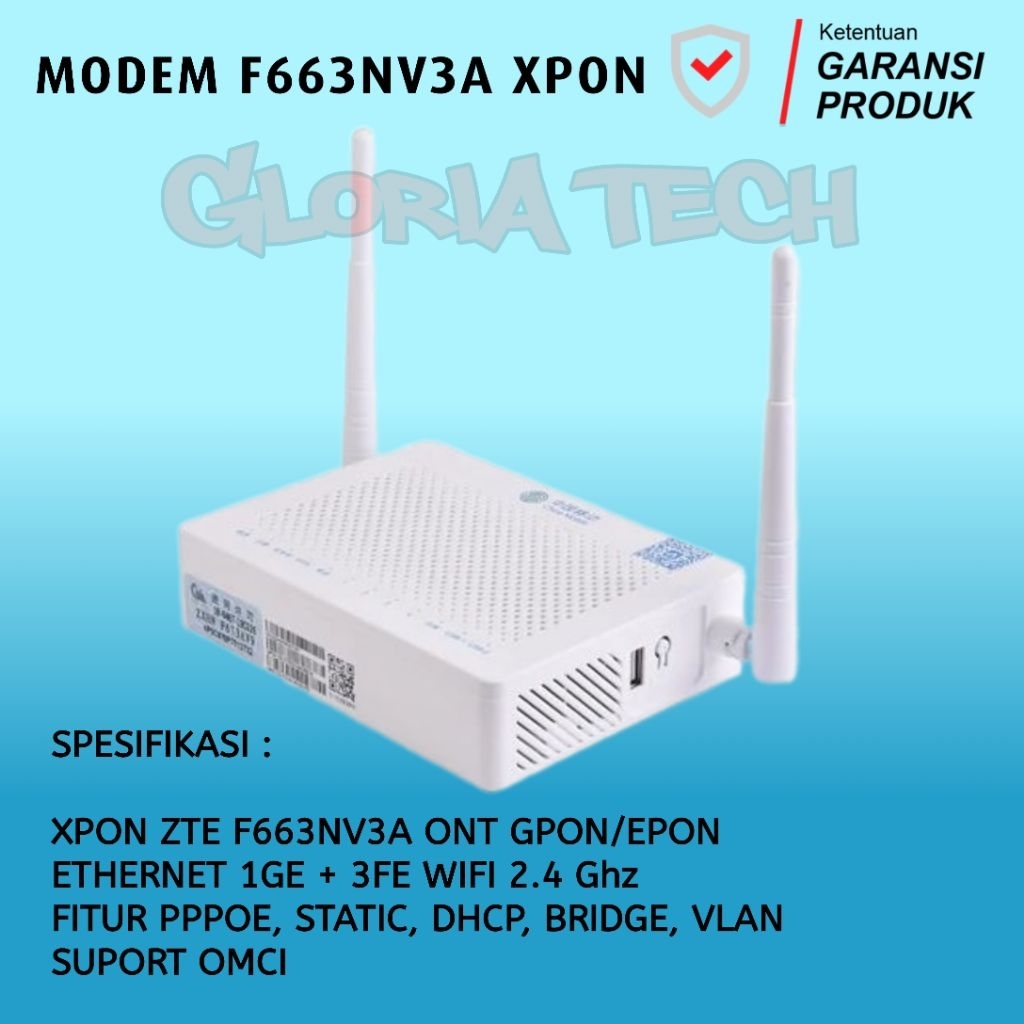 ZTE F663Nv3a XPON Second Ori