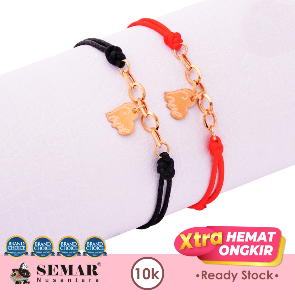 Gelang Tali Emas Arabella Gold 10K Semar Nusantara