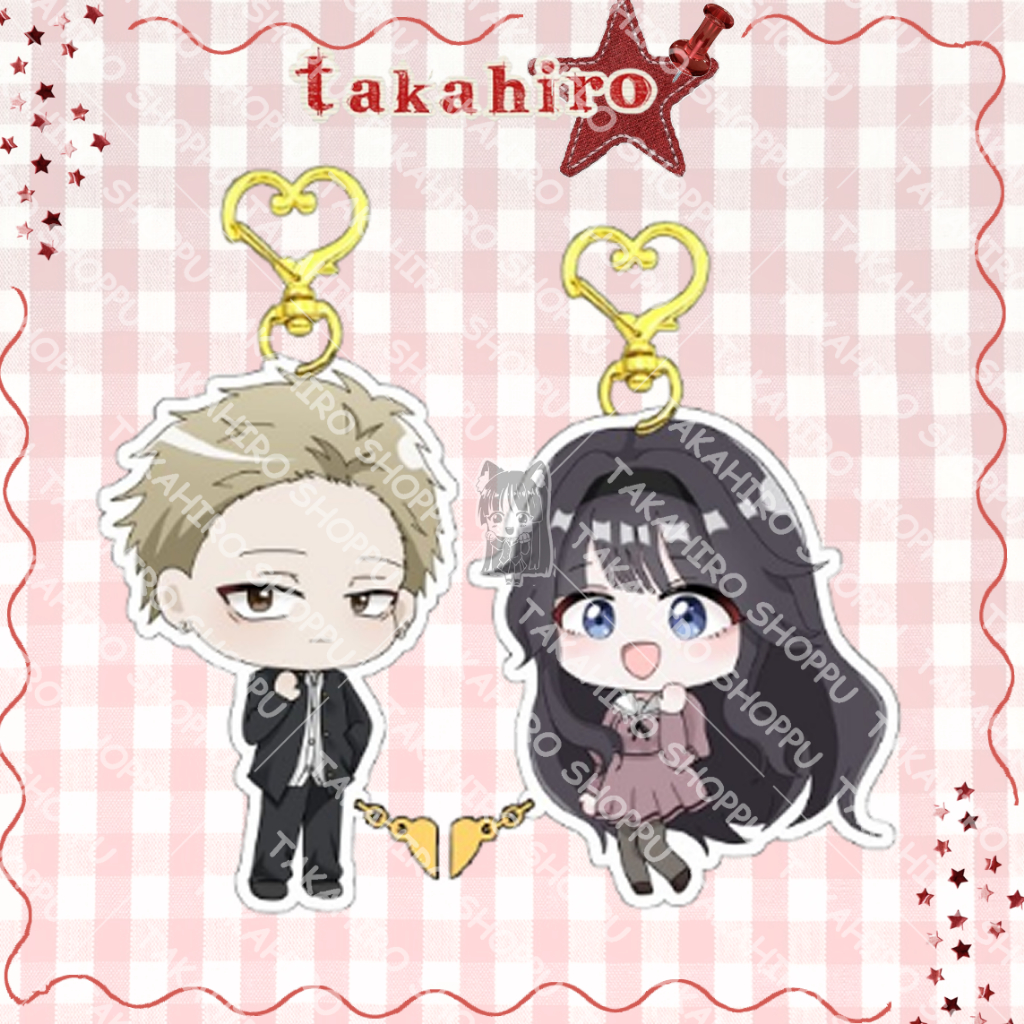 KEYCHAIN COUPLE KAORU HANA WA RIN TO SAKU