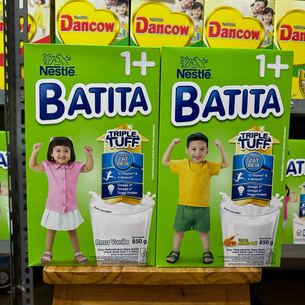 

Batita 1+ 3+ 5+ Vanila Dan Madu 850gr TERMURAH
