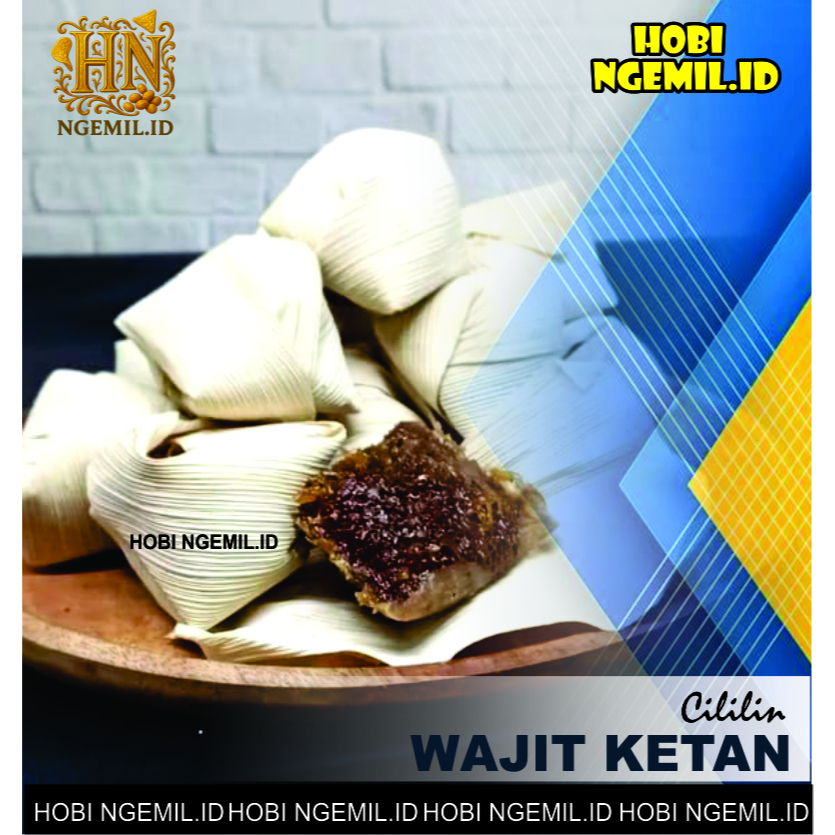 

Wajit ketan wajit cililin wajit oleh oleh bandung Kemasan 500 - 1000 gr HOBI NGEMIL.ID
