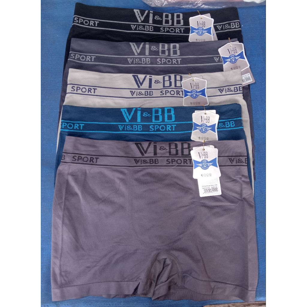 Celana Boxer Pria Merk ViBB | Boxer Pria ViBB | Celana Dalam Pria Boxer | Boxer Cowok