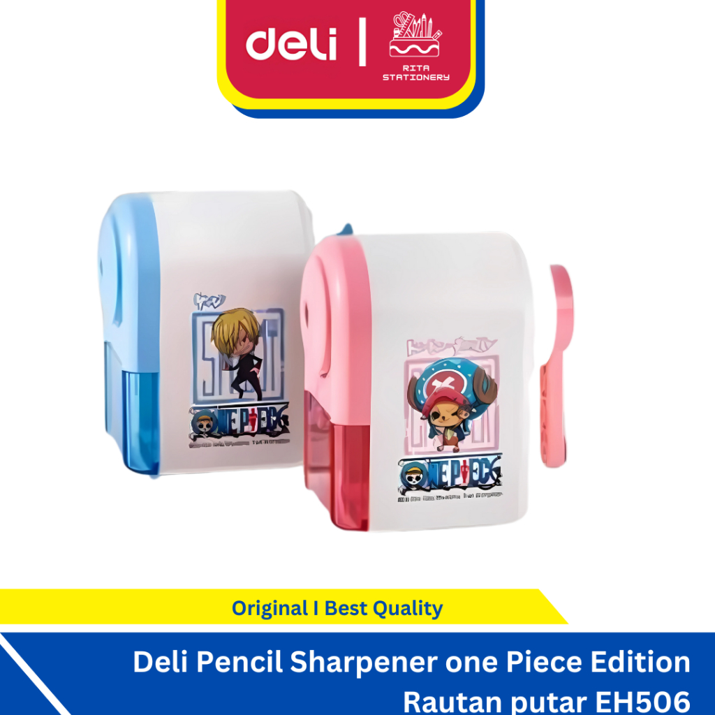 

Deli Pencil rotary Sharpener One Piece Edition Rautan putar Pengserut - EH506