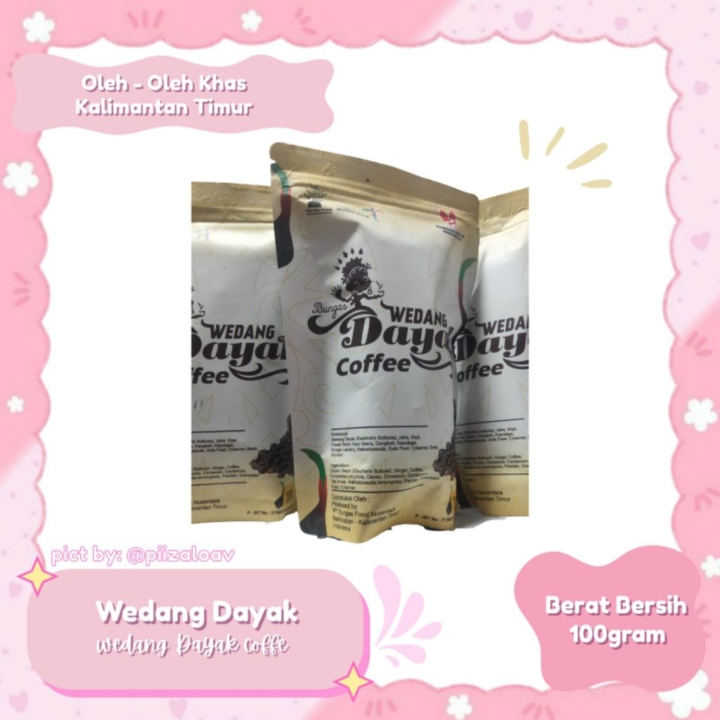 

Wedang Dayak Coffee – Minuman Rempah Hangat Khas Kalimantan Timur (100g)