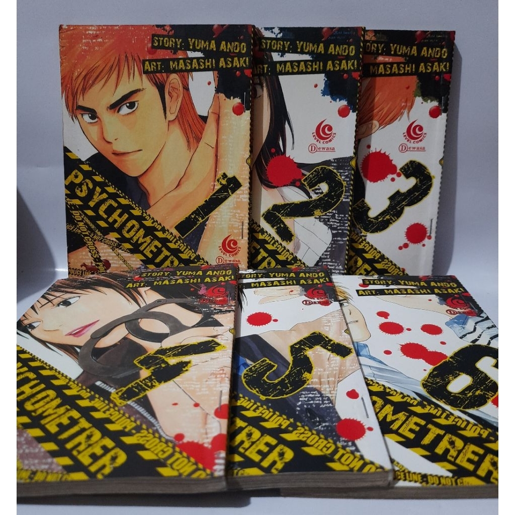 Komik Psychometrer 1-6 set 