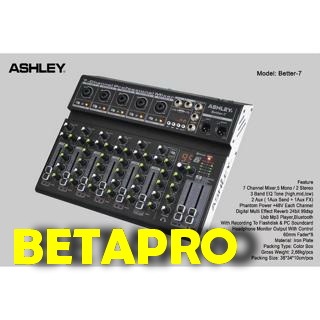 Mixer Audio ASHLEY Better 7 Original