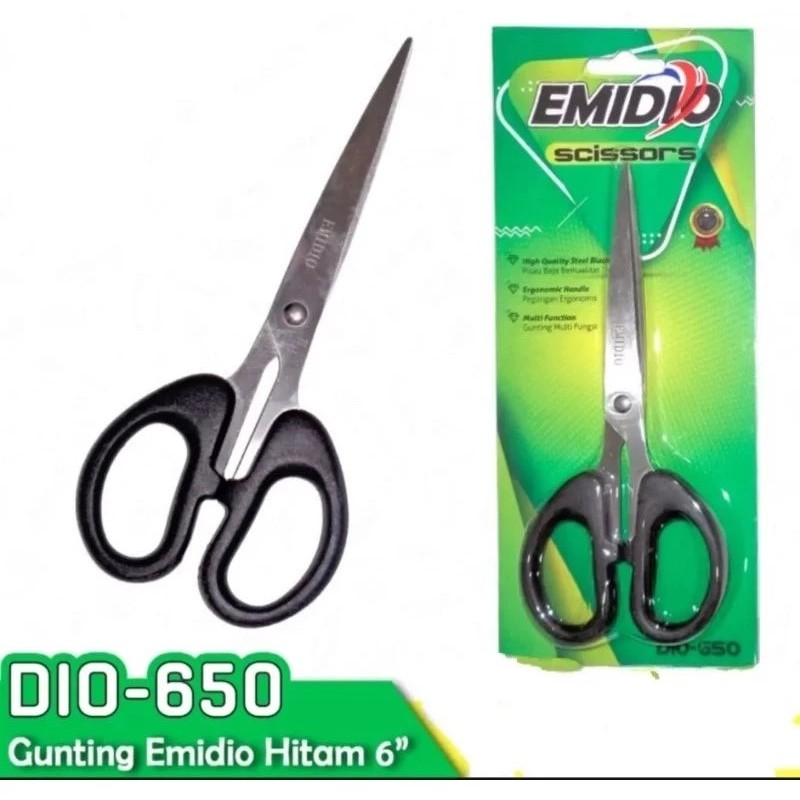 

Gunting Emidio DIO-650 16CM Stainless Tajam