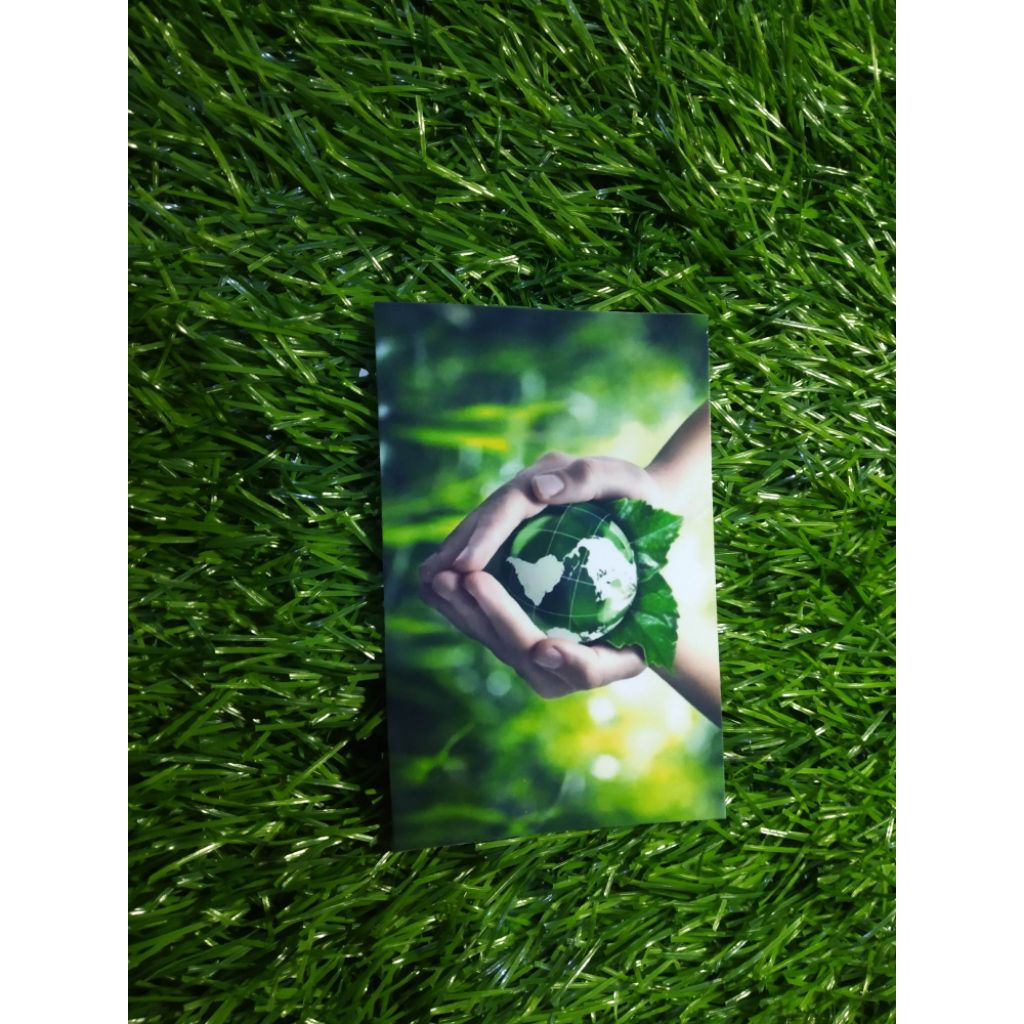 

stiker vinyl go green