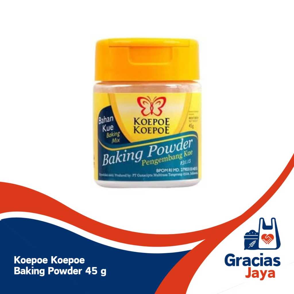 

BAKING POWDER KOEPOE KOEPOE 45 GRAM / Baking Powder