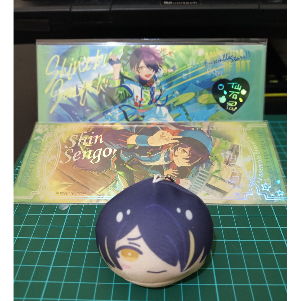 Shinobu sengoku ensemble stars merch Card & Mochi