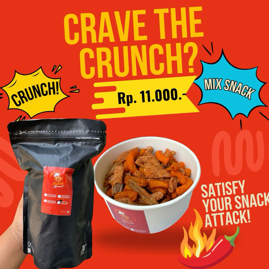 

sukangemil Mix varian Usus, Makroni, Basreng